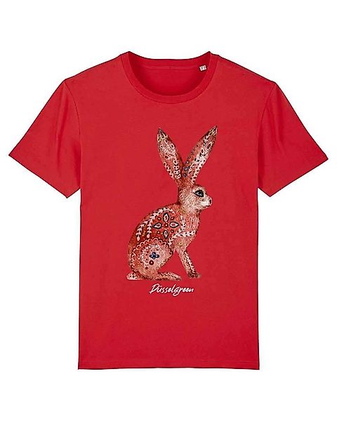 Hase, Kaninchen, Cute, Knuddelig, Boho Tshirt Aus Bio Baumwolle günstig online kaufen