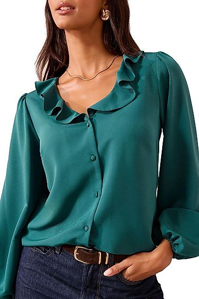 Friends Like These Langarmbluse Friends Like These Langärmelige Rüschenblus günstig online kaufen