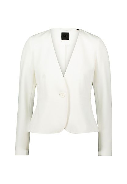 Zero Jackenblazer "zero Piqué-Blazer mit Knopfverschluss", weiteres Detail günstig online kaufen