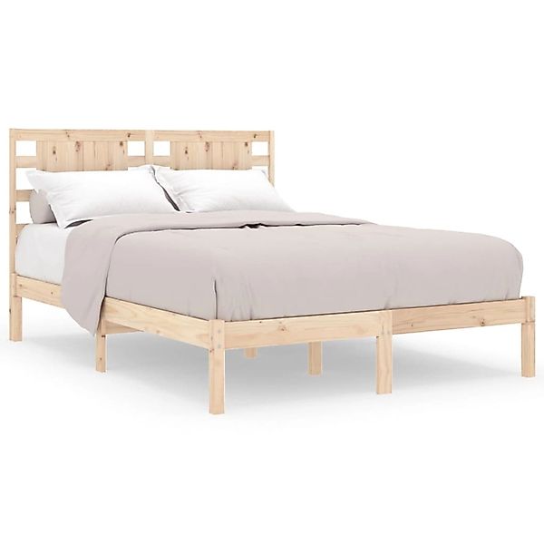 vidaXL Massivholzbett Kiefer 200x200 cm1179174 günstig online kaufen