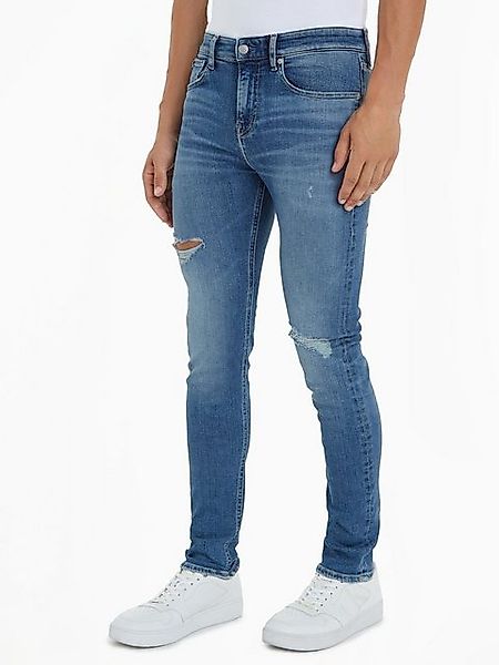 Calvin Klein Jeans Skinny-fit-Jeans SKINNY in klassischer 5-Pocket-Form günstig online kaufen