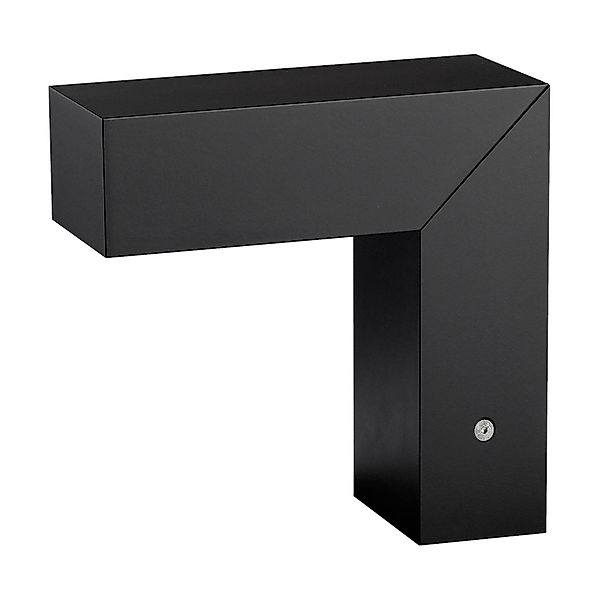 FLOS Adj LED 1 - LED-Außenwandlampe, schwarz günstig online kaufen
