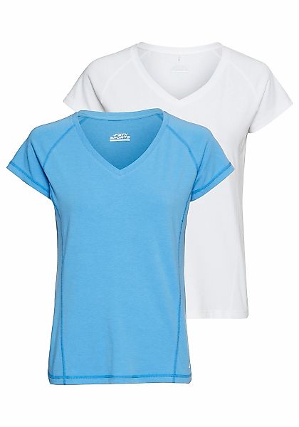 FAYN SPORTS Funktionsshirt "Double Pack Essential", 2 Stk. Kurzarm, lockere günstig online kaufen
