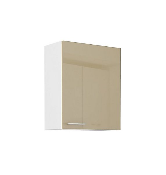Küchen-Preisbombe Hängeschrank 60 cm Küche Lara Cappuccino Hochglanz Küchen günstig online kaufen
