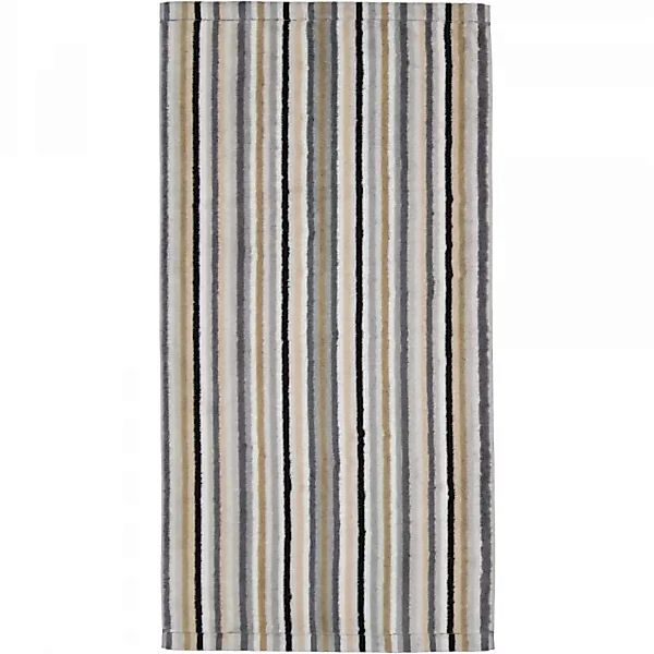 Cawö - Life Style Streifen 7048 - Farbe: 37 - kiesel - Handtuch 50x100 cm günstig online kaufen