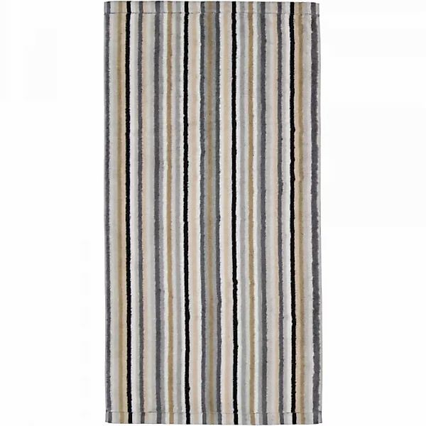 Cawö - Life Style Streifen 7048 - Farbe: 37 - kiesel - Handtuch 50x100 cm günstig online kaufen