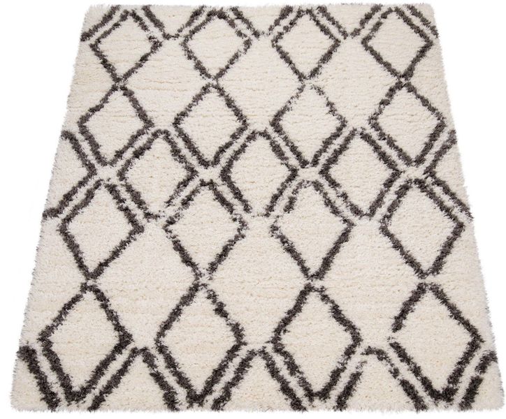 Paco Home Hochflor-Teppich "Maghreb 77" rechteckig 44 mm Höhe modernes Raut günstig online kaufen