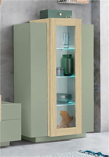 Home affaire Vitrine "Coro, Vitrine, Glasvitrine, Vitrinenschrank, Stauraum günstig online kaufen