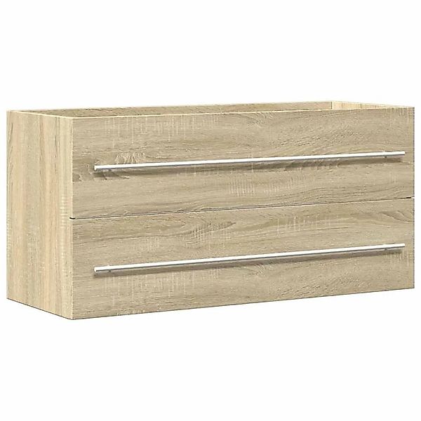 vidaXL Waschbeckenunterschrank Sonoma-Eiche 100x38,5x48 cm 856232 günstig online kaufen