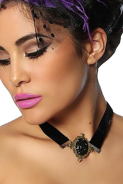 Atixo Collier Gothic Collier Burlesque-Chocker Halskette günstig online kaufen