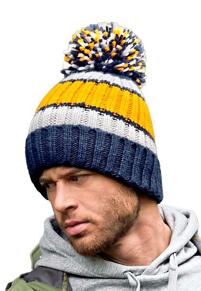 Beechfield® Bommelmütze modische Herren Mütze / günstig online kaufen