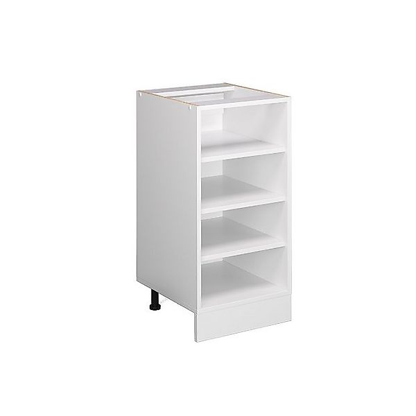 Vicco Küchenregal R-Line Offener Küchenschrank Weiß/Weiß 40 cm ohne Arbeits günstig online kaufen