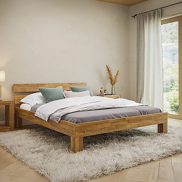 skølm. Massivholzbett Floki (Holzbett, auch verfügbar günstig online kaufen