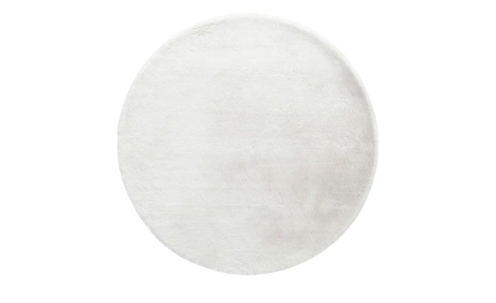 como Hochflorteppich  Bunny ¦ weiß ¦ Synthetische Fasern Ø: 80 Teppiche > H günstig online kaufen