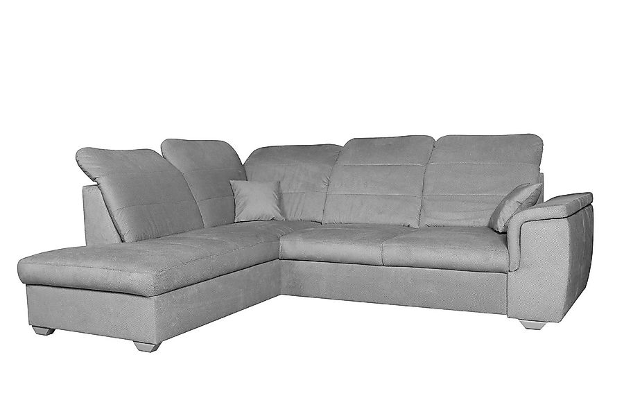 Beautysofa Ecksofa mit Schlaffunktion BERGAMO L, günstig online kaufen