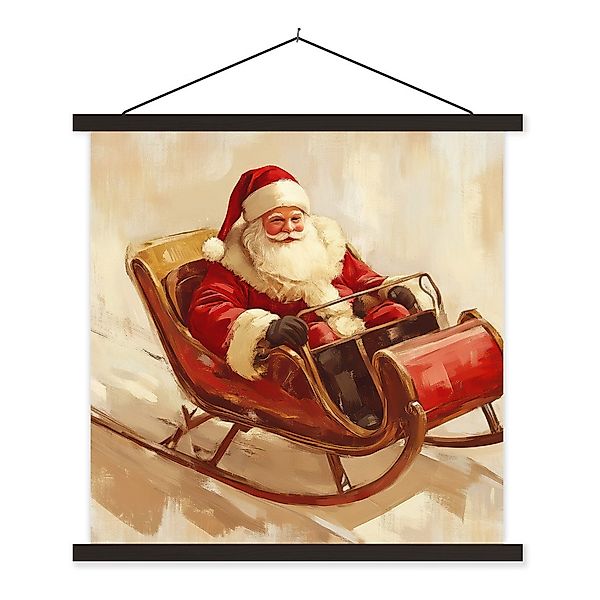 MuchoWow Poster Weihnachten - Schlitten - günstig online kaufen
