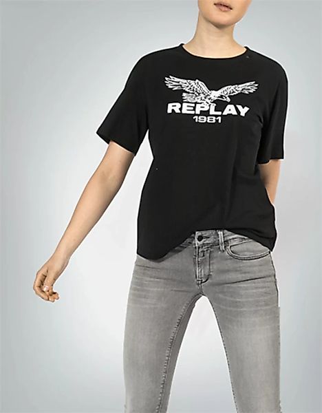 Replay Damen T-Shirt W3141M.000.20994/098 günstig online kaufen
