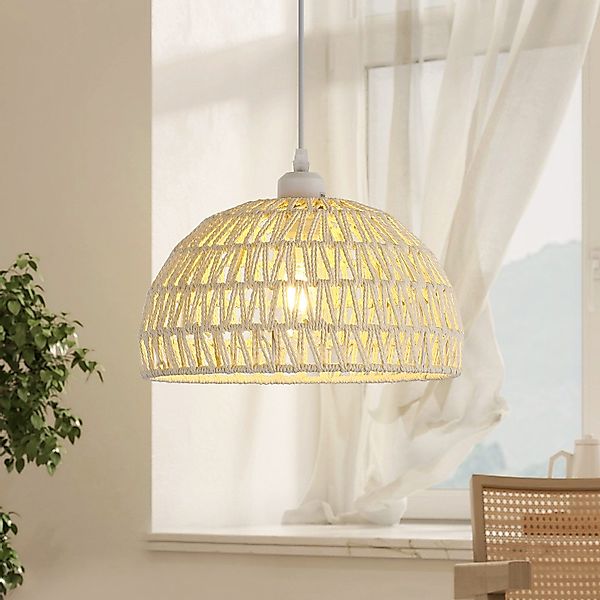 Goeco Kronleuchter Rattan-Kronleuchter, Café-Kronleuchter, für Schlafzimmer günstig online kaufen