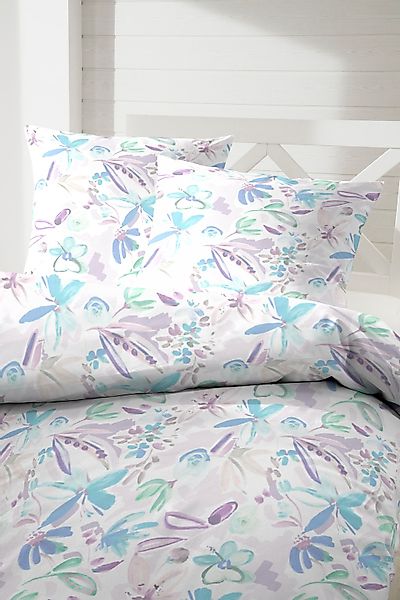 Primera Bettwäsche "Renforce Bettwäsche Misty Meadow" 1 Stk. tlg. mit paste günstig online kaufen