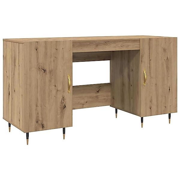 vidaXL Schreibtisch Artisan-Eiche 140 x 50 x 75 cm Holzwerkstoff 879523 günstig online kaufen