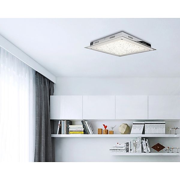 näve LED Deckenleuchte »Glasgow«, Leuchtmittel LED-Board   LED fest integri günstig online kaufen