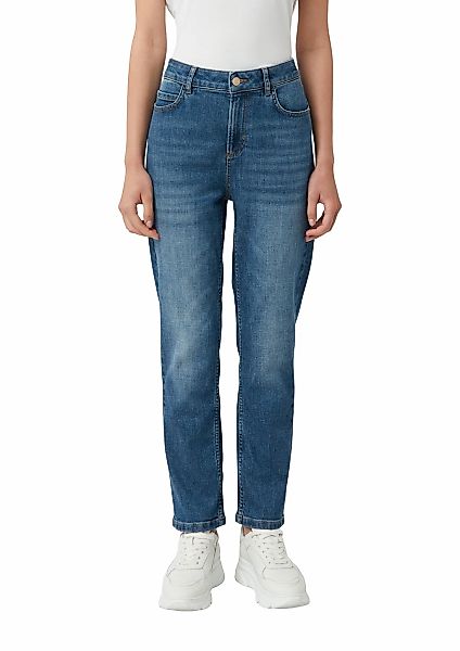 comma casual identity Straight-Jeans, mit hohem Bund günstig online kaufen