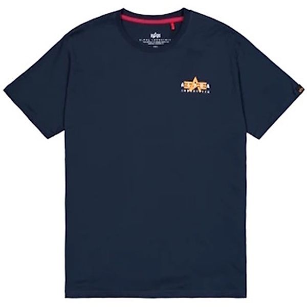 Alpha Industries  T-Shirts & Poloshirts Puff Print Logo Backprint T-Shirt - günstig online kaufen