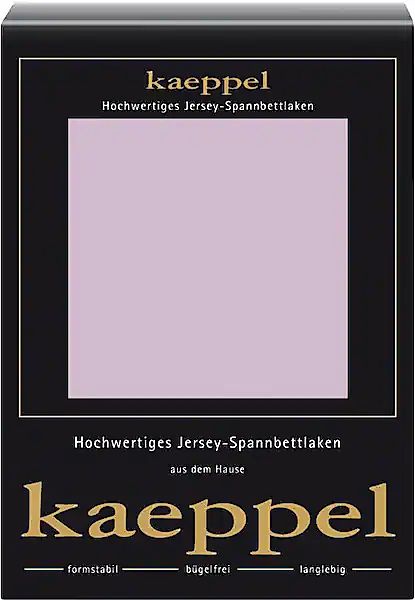 Kaeppel Spannbettlaken "Single Jersey Mako Cotton" Bettlaken aus 100% Baumw günstig online kaufen