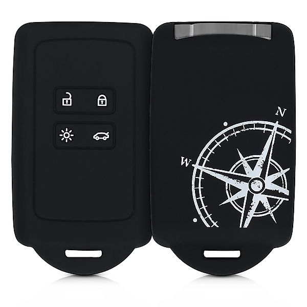 kwmobile Schlüsseltasche Autoschlüssel Hülle für Renault, Silikon Schutzhül günstig online kaufen