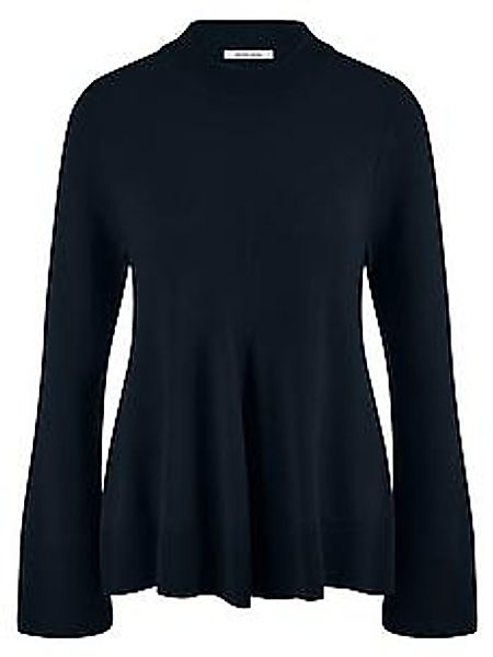 Rundhals-Pullover Peter Hahn blau günstig online kaufen