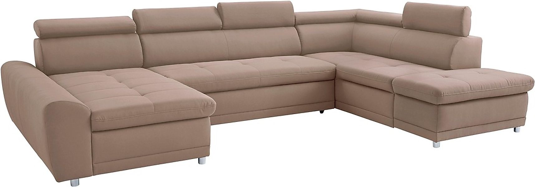 sit&more Wohnlandschaft »Riva U-Form«, wahlweise mit Bettfunktion günstig online kaufen