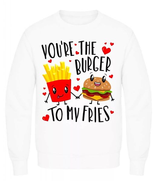 Burger To My Fries · Männer Pullover günstig online kaufen