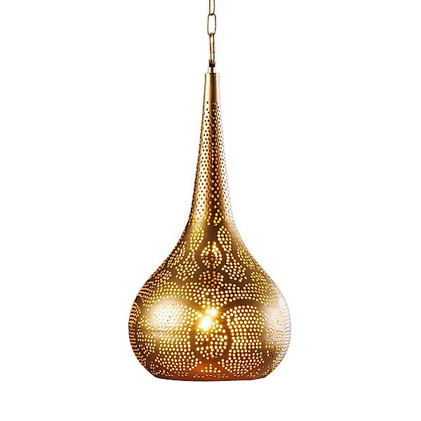 riess-ambiente Hängeleuchte ORIENT LIVING 50cm gold günstig online kaufen