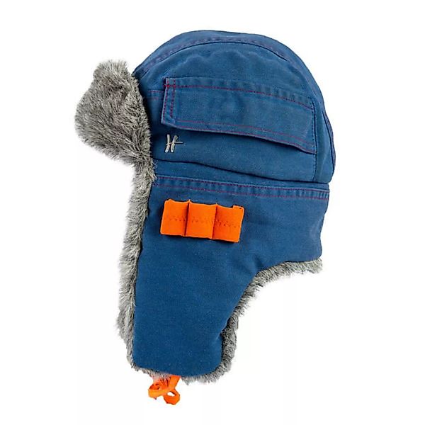 Wintermütze "Copilot" - Hellblau-orange günstig online kaufen