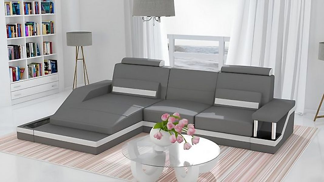 Xlmoebel Ecksofa Neuheit Wohnlandschaft mit USB Anschluss in Maßanfertigung günstig online kaufen