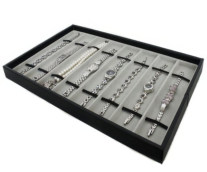 Yudu Schmuckkasten Vorlagebrett Schmucklade für Ketten Uhren Armbänder mit günstig online kaufen