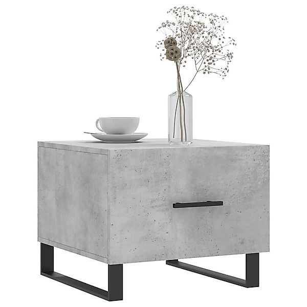 vidaXL Couchtisch Couchtisch Betongrau 50x50x40 cm günstig online kaufen