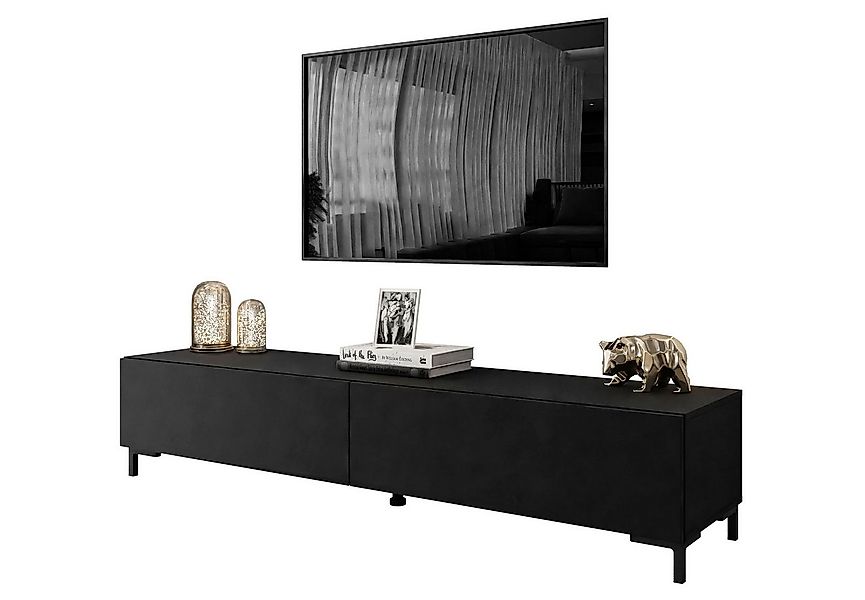 Lookway Lowboard COLETTE MATT TV-Schrank mit Füße und LED Beleuchtung günstig online kaufen