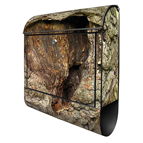 Banjado Design Briefkasten Schwarz Pulverbeschichtet 39x47x14cm 2 Schlüssel günstig online kaufen