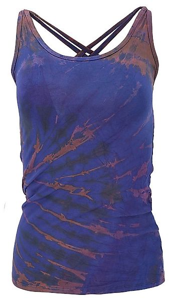 Guru-Shop T-Shirt Sommerliches Batik Yoga Top, Unikat Tie Dye Top.. Festiva günstig online kaufen