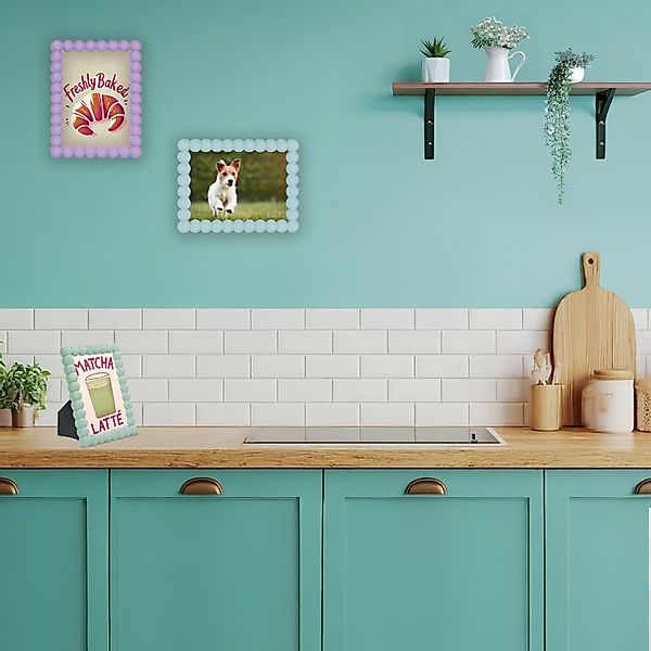 matches21 HOME & HOBBY Bilderrahmen Bilderrahmen 10 x 15 cm Bubble-Design D günstig online kaufen