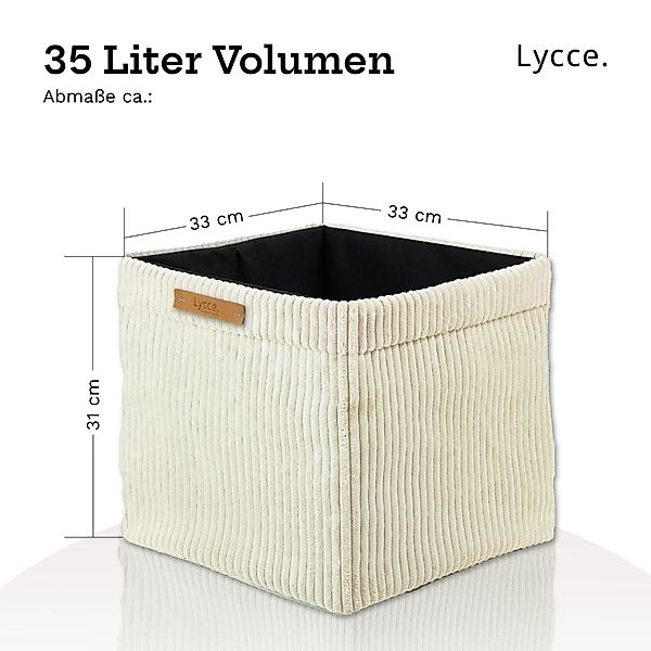 Lycce Regalkorb Lycce Kallax Boxen Cord, günstig online kaufen