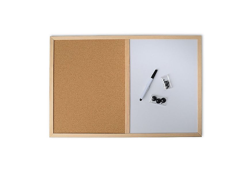 Decosa Memoboard Decosa Pinnwand mit Stift und Pins, 600 x 400 x 15 mm, (1- günstig online kaufen