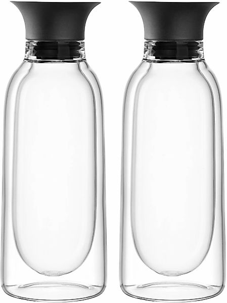 LEONARDO Menage-Set "Essig- und Ölflasche DUO, 2er Set" aus doppelwandigem günstig online kaufen