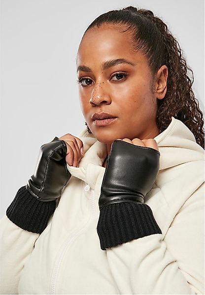 URBAN CLASSICS Baumwollhandschuhe "Urban Classics Unisex Half Finger Synthe günstig online kaufen