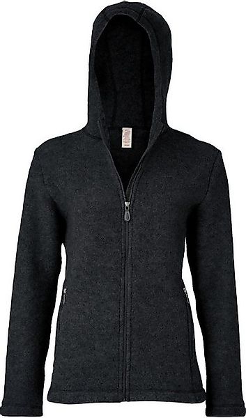 Engel Wolljacke Jacke mit Kapuze Merino Wollfleece Damen günstig online kaufen