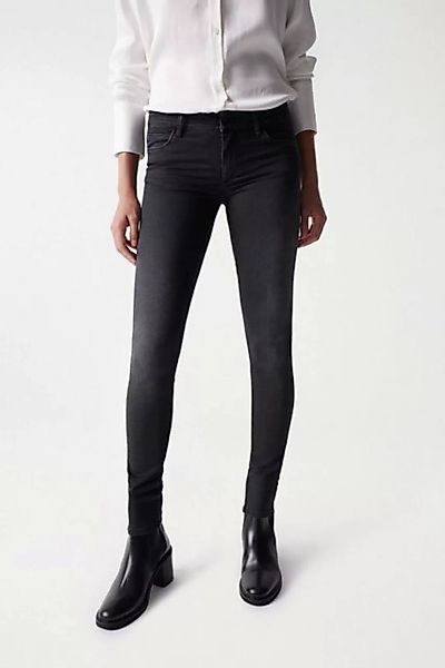 Salsa Stretch-Jeans SALSA JEANS WONDER PUSH UP SKINNY soft black 126845.000 günstig online kaufen