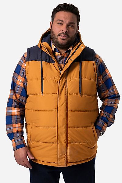 Men Plus Steppweste Men+ Outdoor-Weste zweifarbig günstig online kaufen
