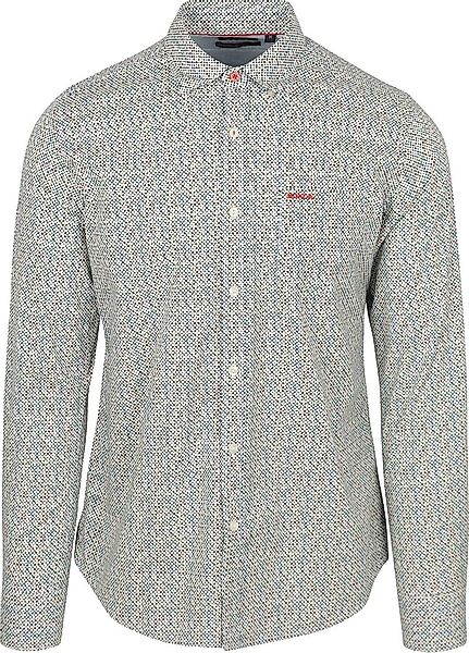 NZA Hemd Kayson Print Multicolour - Größe XXL günstig online kaufen
