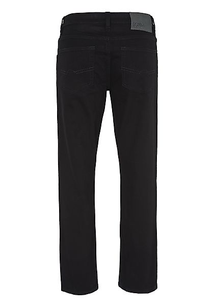 OKLAHOMA PREMIUM DENIM Straight-Jeans aus schwarzem günstig online kaufen